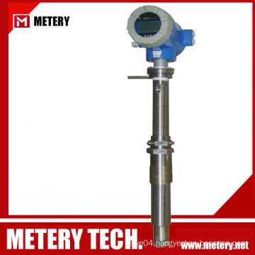 Insertion type flowmeters battery powered for metal and plastic pipes